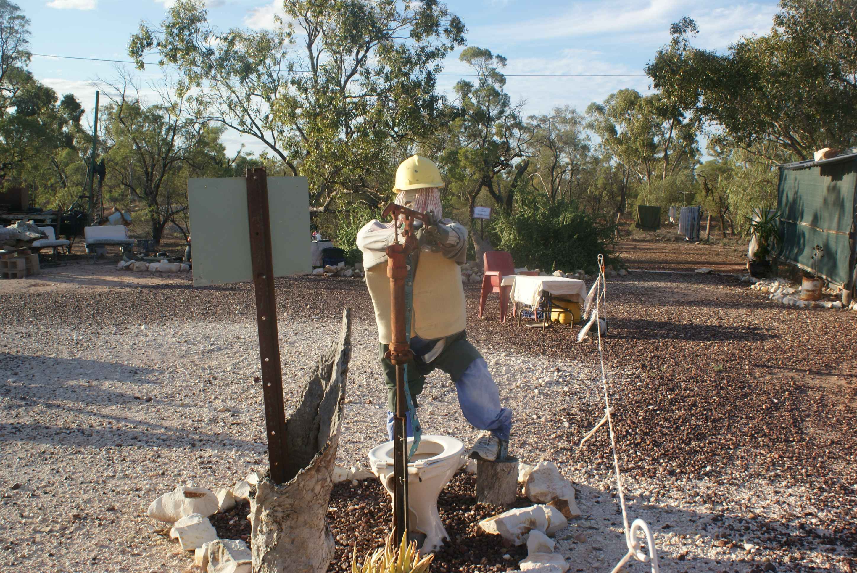 Lightning Ridge - Outside Loo