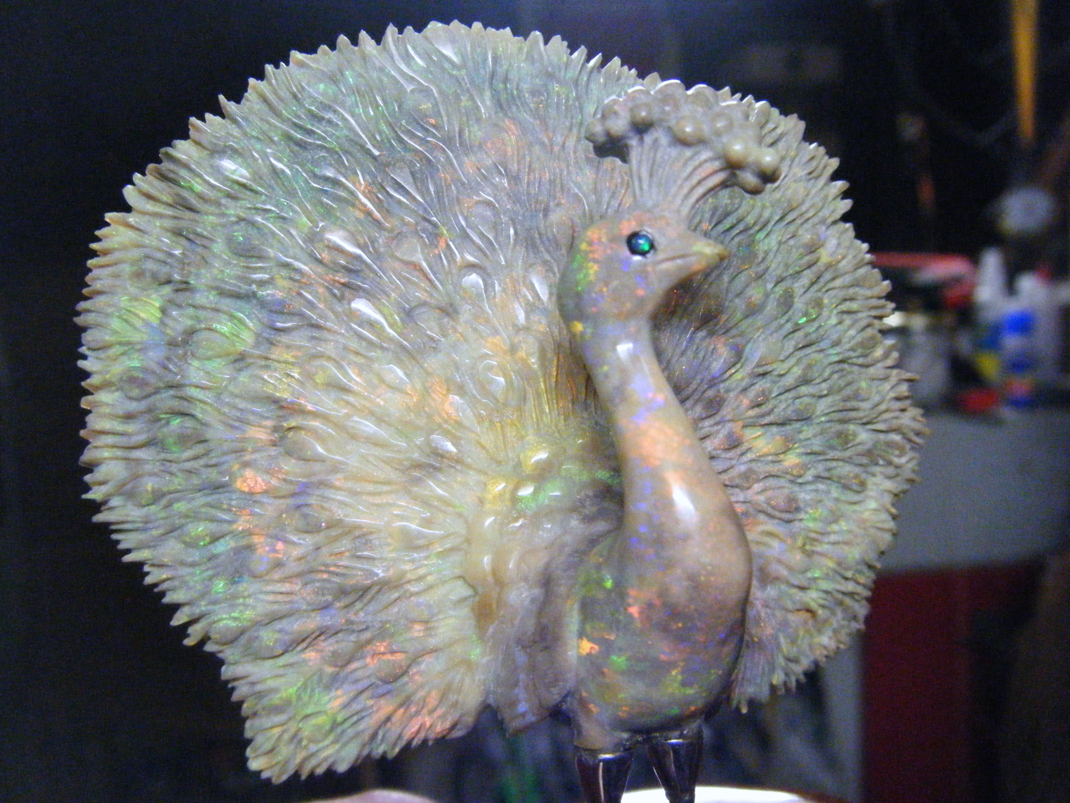 DSCF7623carved peacock incredible work