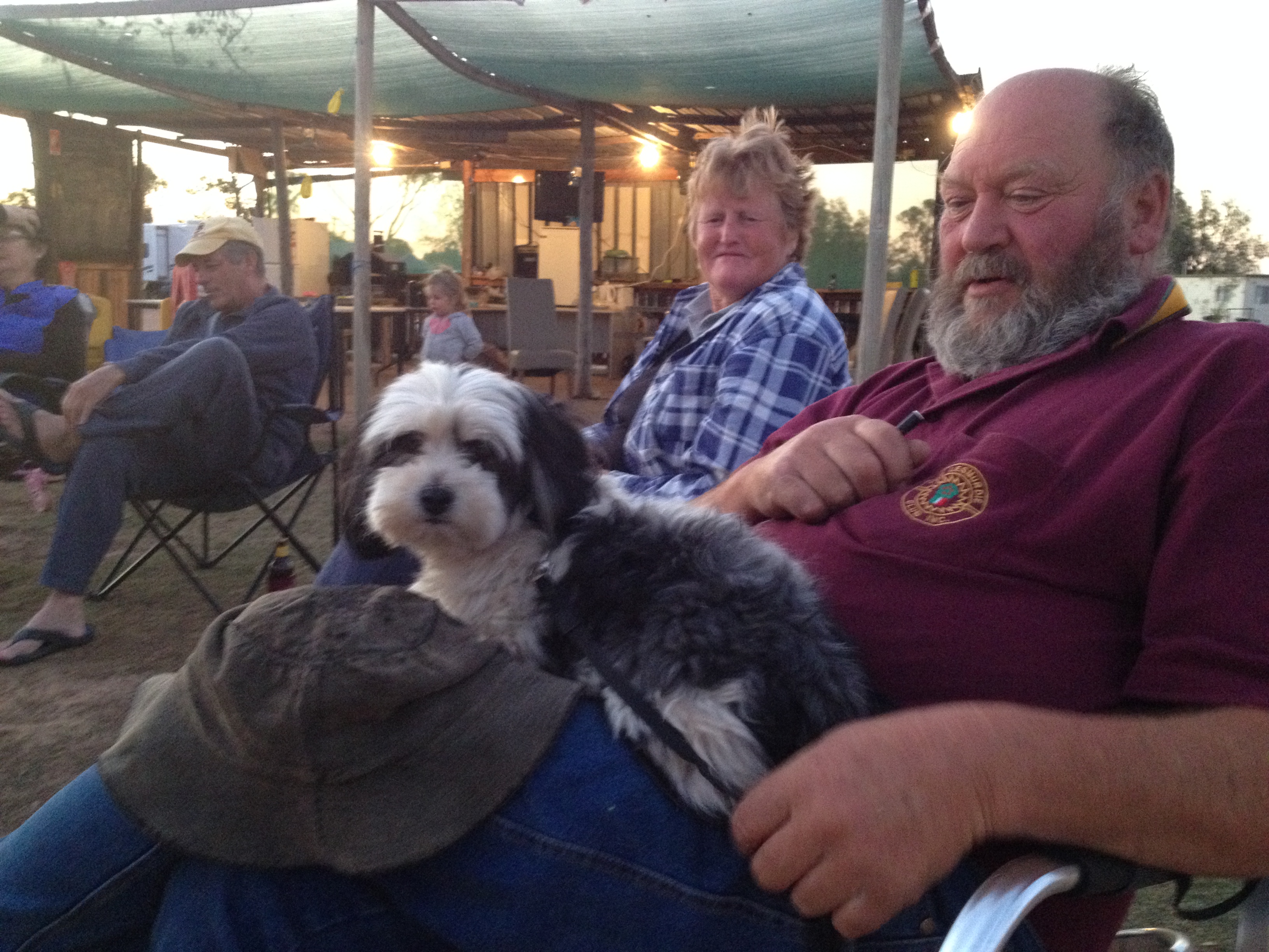 IMG_5250 Around the campfire at Lightning Ridge Opal Field