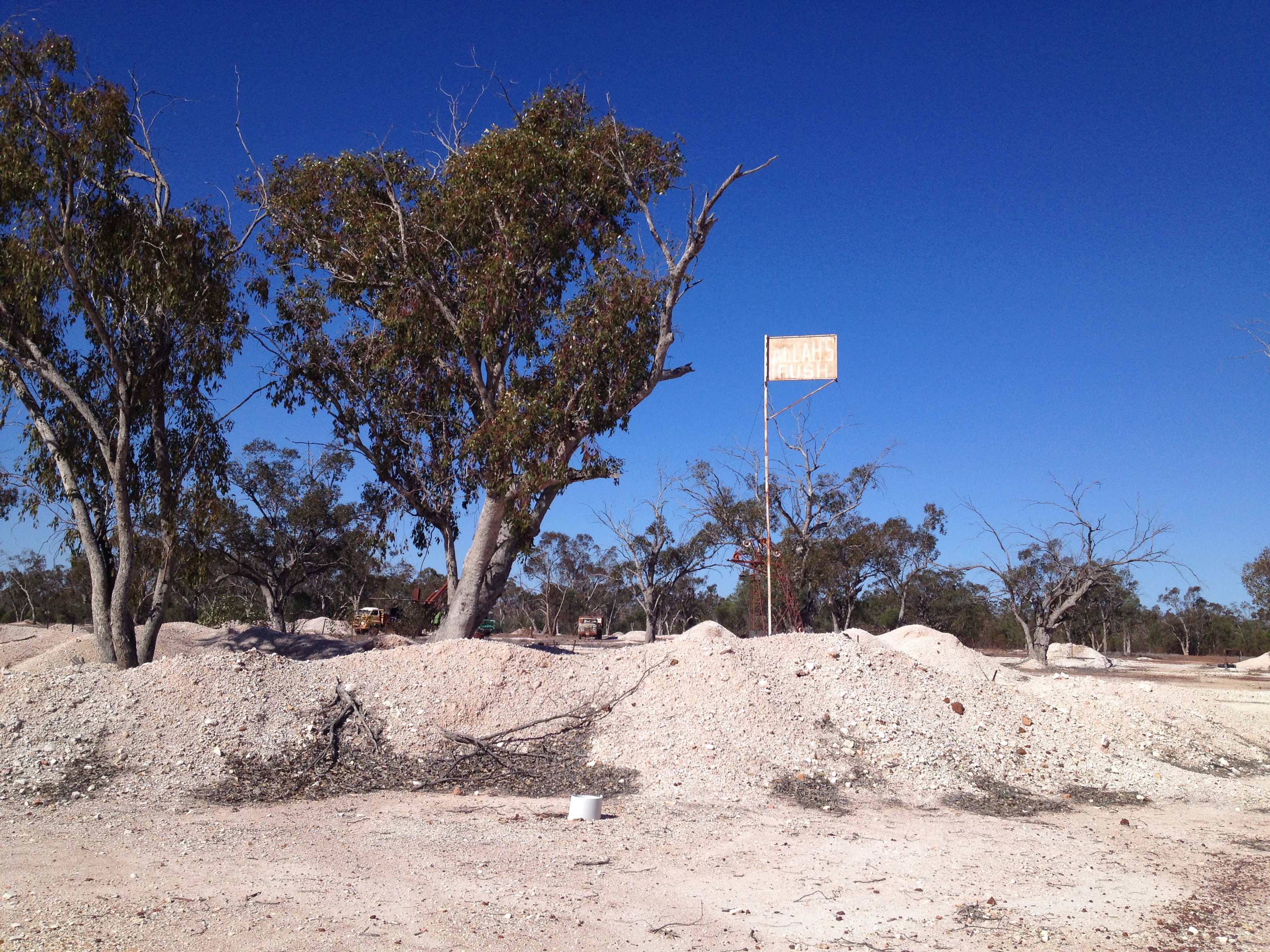 Allah's Rush at Coocoran Opal Field