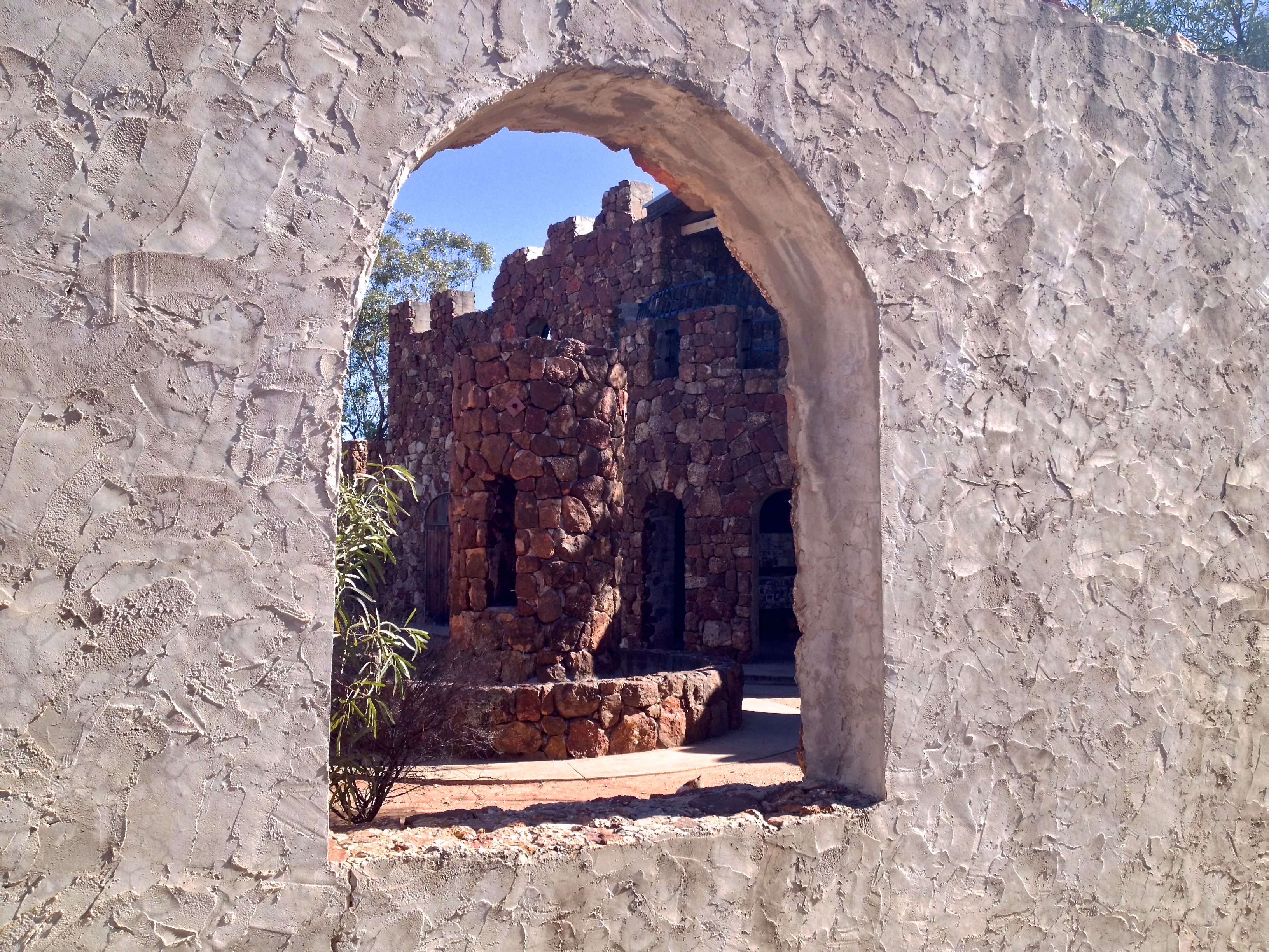 IMG_5339 View of Amigo's Castle through window