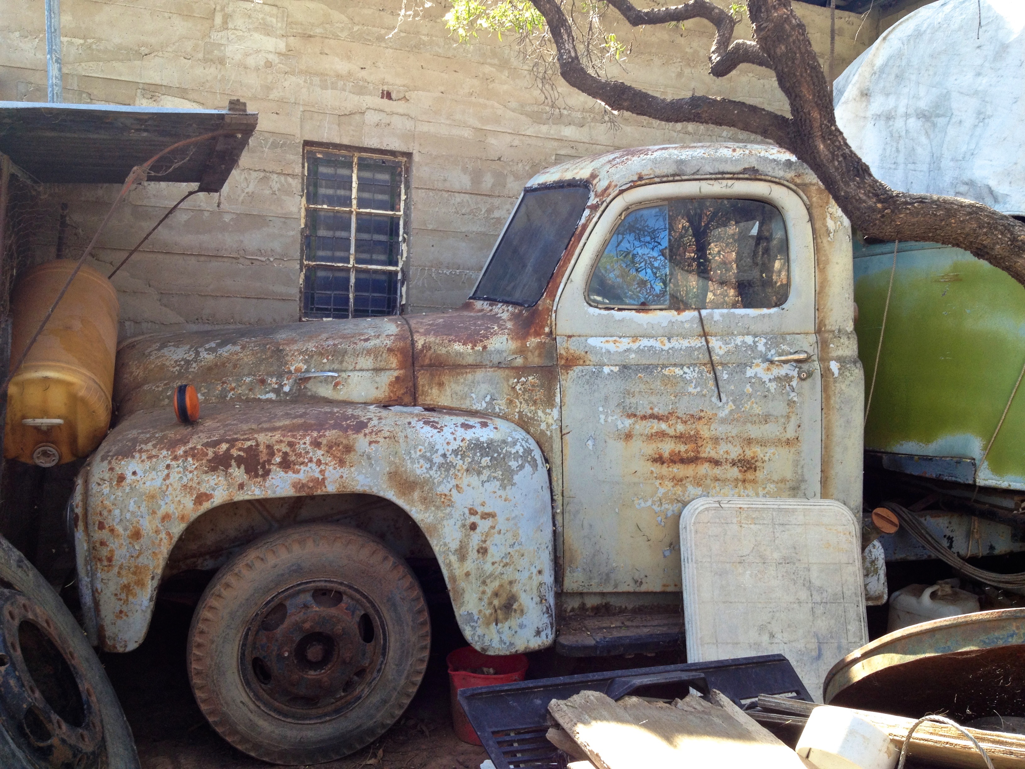 Old retired truck