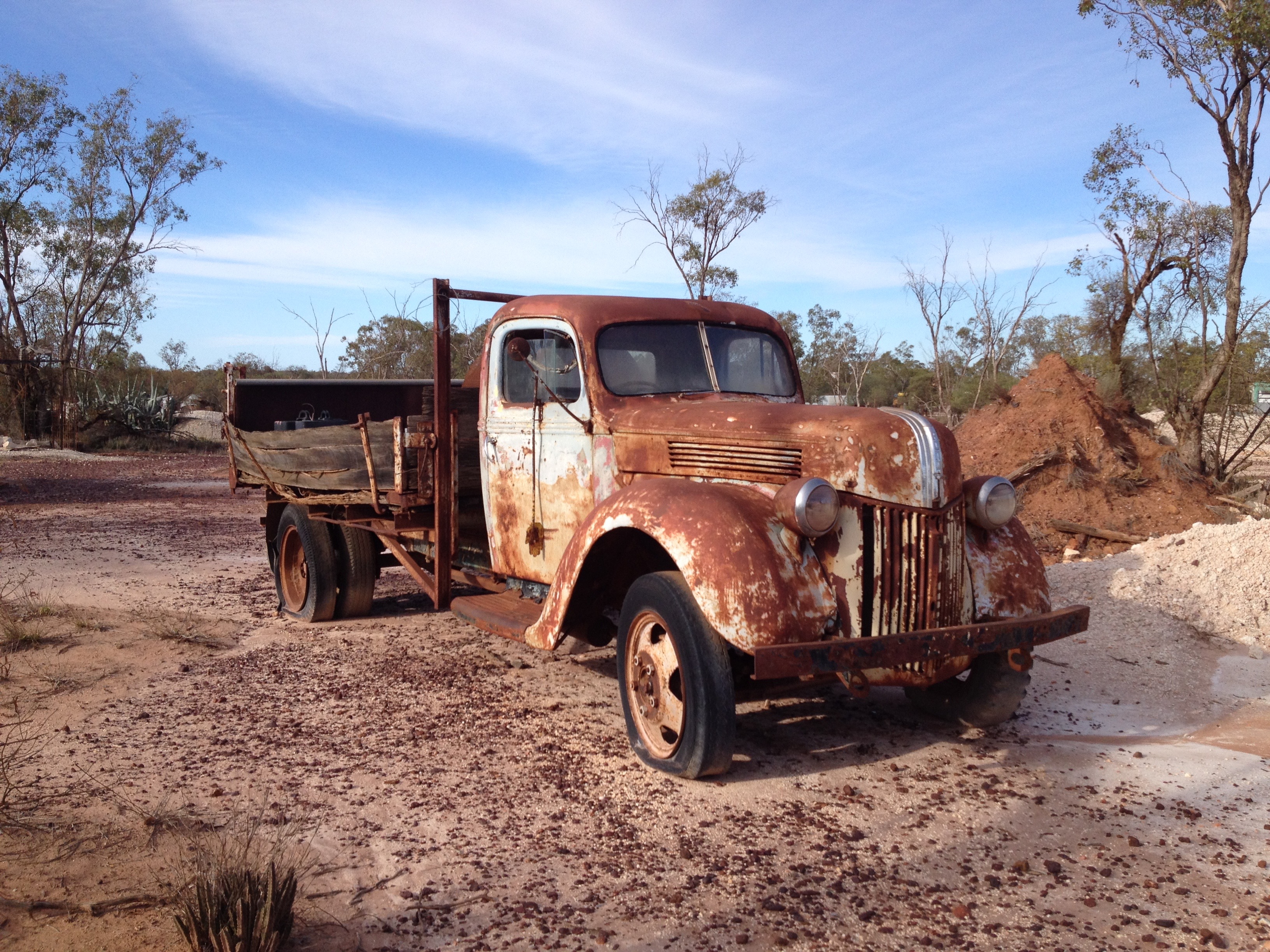 Old Truck run out of steam